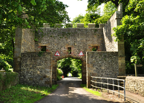 Archway from the east